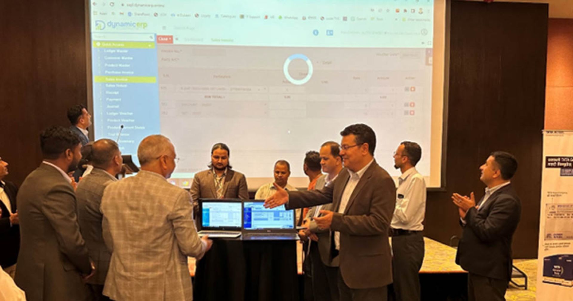 सिप्रदी अटोपार्ट्स र डायनामिक टेक्नोसफ्ट बीच सफ्टवेयर उपलब्ध गराउने सम्झौता
